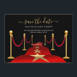 Themed Party (auf rotem Teppich) - Save the Date K Einladung<br><div class="desc">Das perfekte Save the Date für Ihre Veranstaltung. In der Red Carpet Collection in meinem Geschäft finden Sie passende Artikel für Ihre Feier.</div>