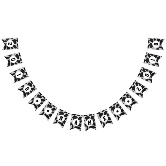 Themed Party-Dekoration der Kuh-04of12 Wimpelkette (Alle)