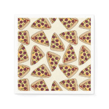 Themed Pizza Party Papierservietten