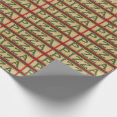 Themed Pizza Word Art Packpapier (Ecke)