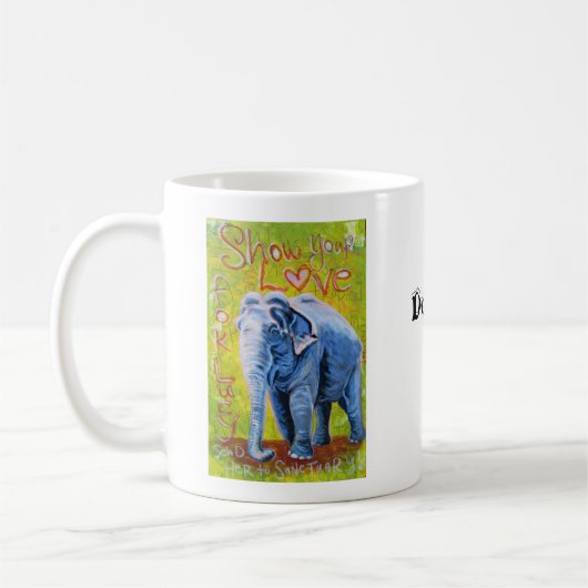 Themed Tasse des Elefanten (Links)