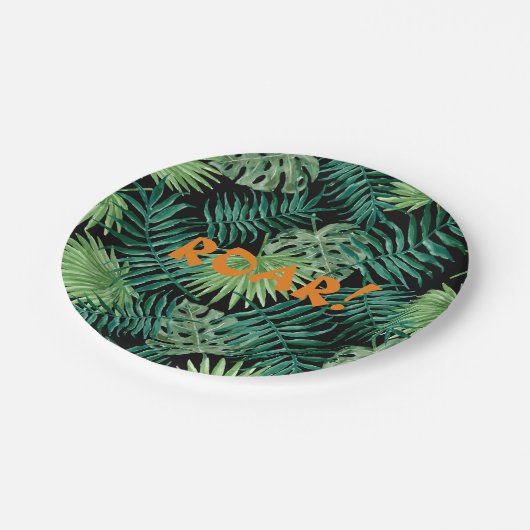 Themed Teller des coolen prähistorischen (Schrägansicht)