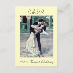 Themed Wedding R.S.V.P. RSVP Karte
