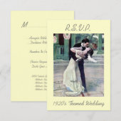 Themed Wedding R.S.V.P. RSVP Karte (Vorne/Hinten)