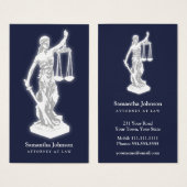 Themen | Anwalt am Law Mitternacht Blue (Vorne & Hinten)