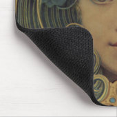Themen auf goldenem Grund Mousepad (Ecke)