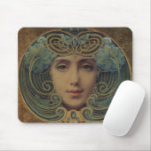 Themen auf goldenem Grund Mousepad (Mit Mouse)