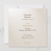 Themen| Rechtspraxis Ankündigung zur Eröffnung des (Rückseite)