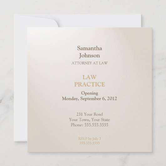 Themen| Rechtspraxis Ankündigung zur Eröffnung des (Rückseite)