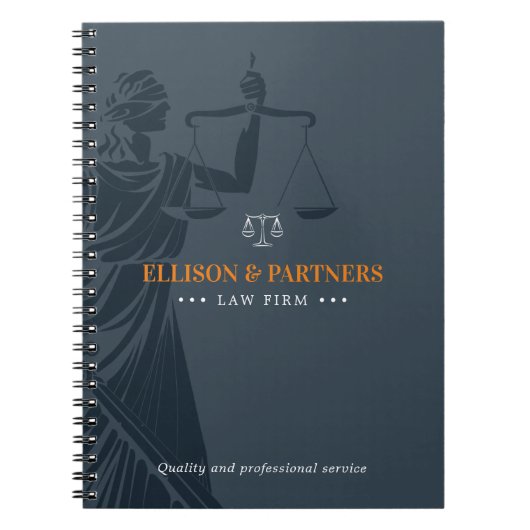 Themen | Umfang der Justiz Notizblock (Vorderseite)