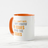 THEMEN UND GEWEBE AUF SCHLICHTEM WEISS TASSE (Vorderseite Links)