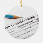 Themenorientiert Keramik Ornament (Hinten)