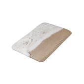 Themenorientierte Badmatte des Strandes Badematte (Schrägansicht)