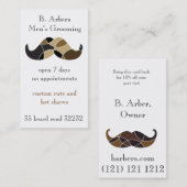 Themenorientierte doppelte mit Seiten versehene Rabattkarte (Vorne/Hinten)