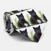 Themenorientierte Halsbindung der Katze Krawatte (Gerollt)