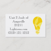 Themenorientierte Visitenkarte der Doppelt-mit (Rückseite)