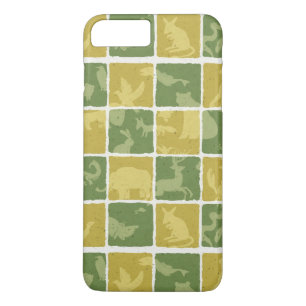 themenorientiertes Muster des Zoos iPhone 8 Plus/7 Plus Hülle