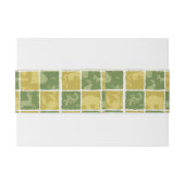 themenorientiertes Muster des Zoos Einladungsbanderole (Rückseitenbeispiel)