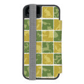 themenorientiertes Muster des Zoos Incipio iPhone Geldbeutel-Hülle (Folio Rückseite)