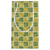 themenorientiertes Muster des Zoos Kleine Geschenktüte (Vorderseite)