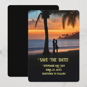 Themenstrand Save the Date Einladung