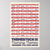 Themestock IX-Poster Poster (Vorne)