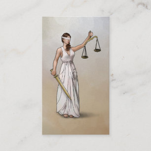 Themis - Dame Justice Visitenkarte