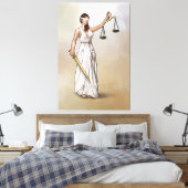 Themis - Lady Justice Leinwanddruck (Insitu (Schlafzimmer))