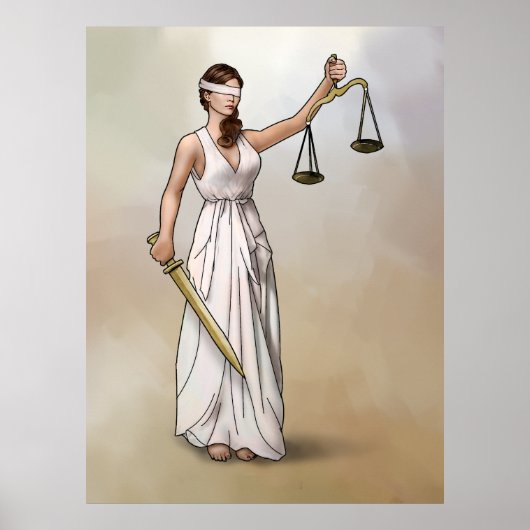 Themis - Lady Justice Poster (Vorne)