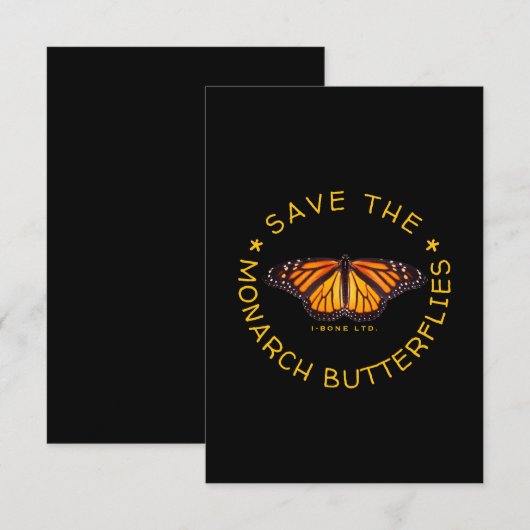 THEMONARCHS MONARCHS 3a Dankeskarte (Vorne/Hinten)