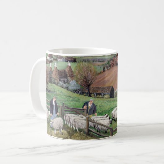 Themse-Ansicht Kaffeetasse (Vorderseite Links)