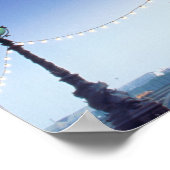 Themse in der Abenddämmerung Poster (Ecke)