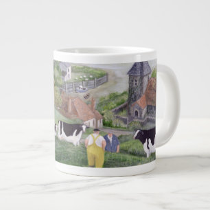 Themse-Mündungs-Bauernhof Jumbo-Tasse