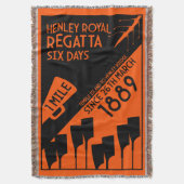 Themse Regatta - Picnic Rowing Decke (Vorderseite Vertikal)