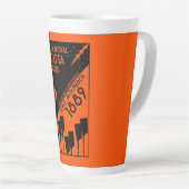 Themse Regatta - Vintage Retro Style Rowing Milchtasse (Rechte Ecke)