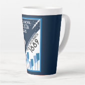 Themse Regatta - Vintage Retro Style Rowing Milchtasse (Rechte Ecke)