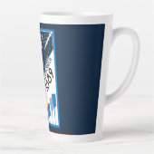 Themse Regatta - Vintage Retro Style Rowing Milchtasse (Rechts)