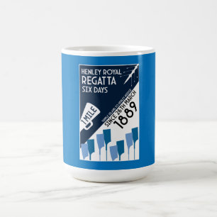 Themse Regatta - Vintage Retro Style Rowing Verwandlungstasse