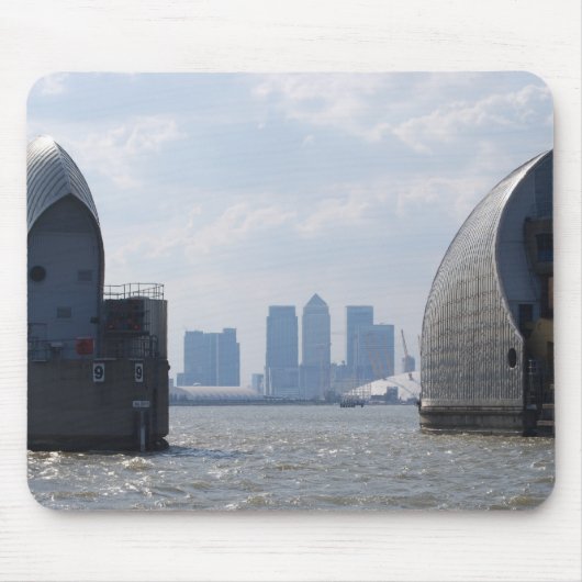Themse-Sperre London Mousepad (Vorne)