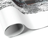 Themse & Tower Bridge, London England Geschenkpapier (Rolleneckpunkt)