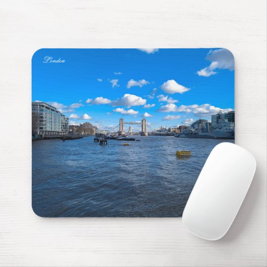 Themse und Tower Bridge Mousepad (Mit Mouse)