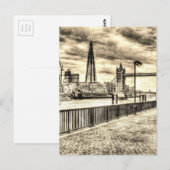 Themse View Postkarte (Vorne/Hinten)