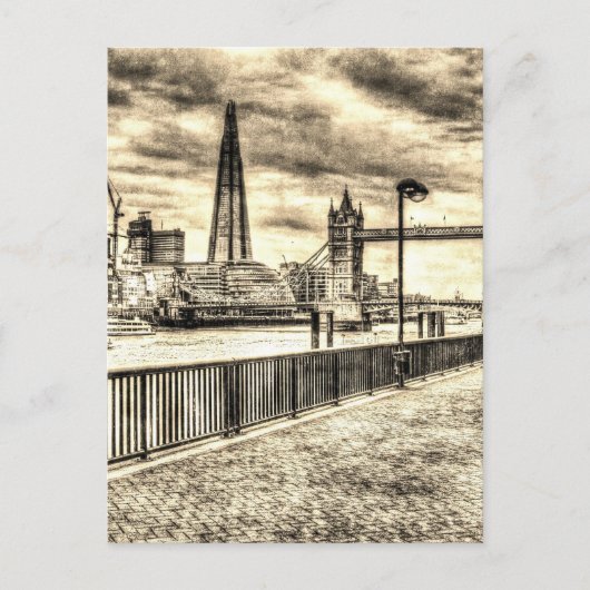 Themse View Postkarte (Vorderseite)