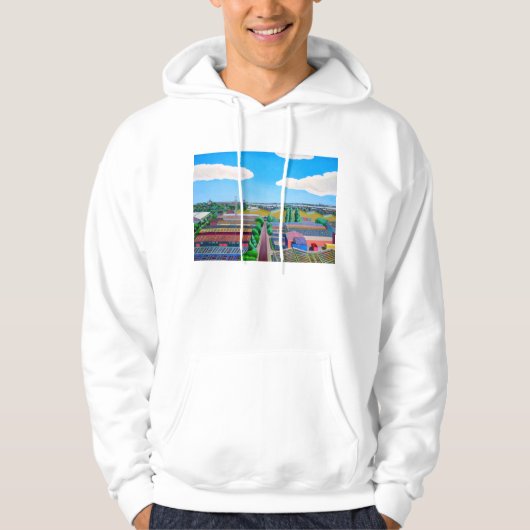 Themse-Zugangs-Sommer Hoodie (Vorderseite)