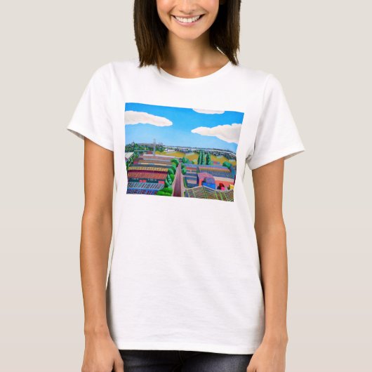 Themse-Zugangs-Sommer T-Shirt (Vorderseite)