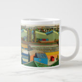 Themse-Zugangs-Winter Jumbo-Tasse (Rechts)