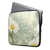 Then Sings My Soul Dandelions and Daisies Laptopschutzhülle (Vorderseite Links)