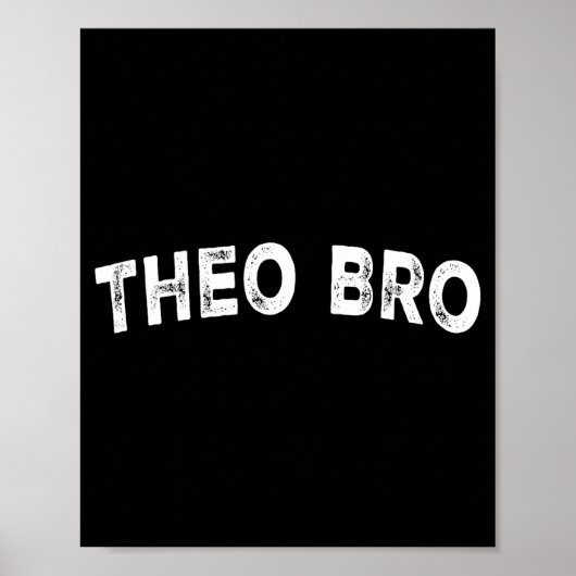 Theo Bro Poster (Vorne)