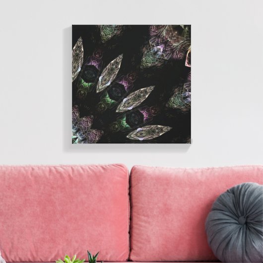 Theo Canvas Print Leinwanddruck (Insitu (Wohnzimmer))