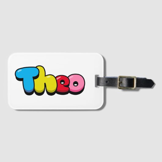 Theo Gepäckanhänger (Vorderseite (Horizontal))